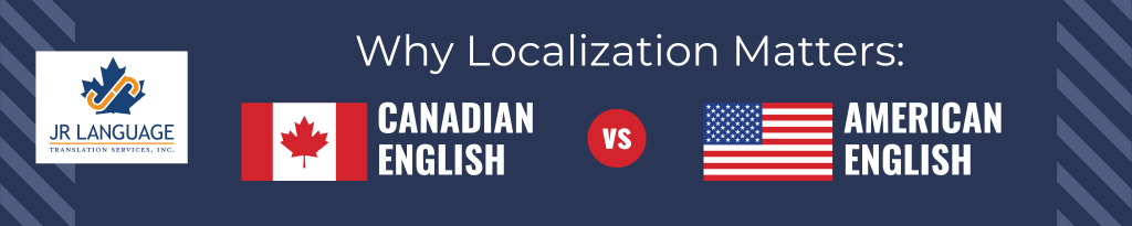 Canadian English vs American English banner image